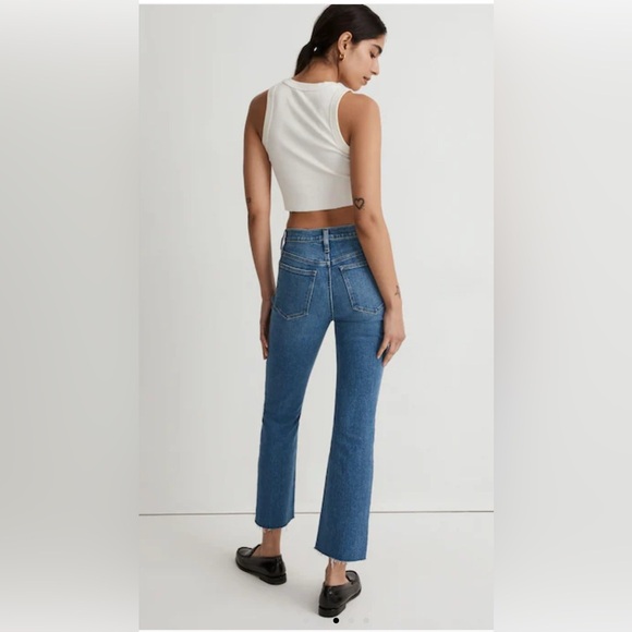 Madewell Petite Kick Out Jeans SZ 28P - Picture 2 of 9